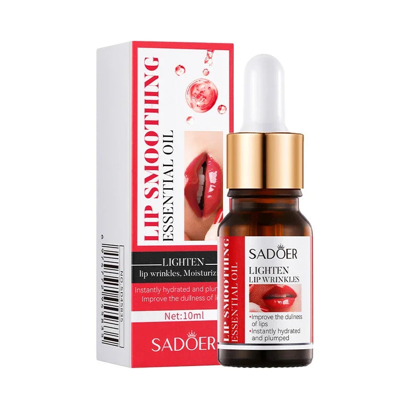 Collagen Lip Balm Booster Plumping Serum Oil Hyaluronate Moisturizing Volumizer Lips Non-Irritating Fade Lines Lip Balm